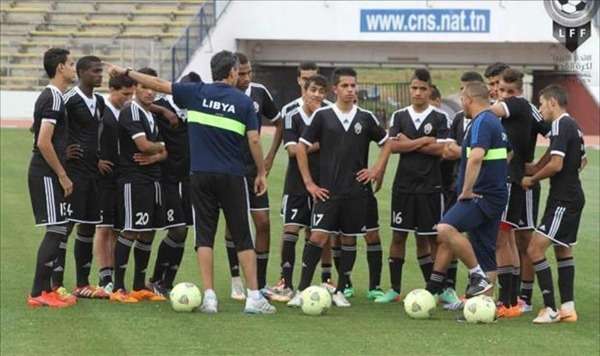 لاعبو منتخب الشباب الليبي