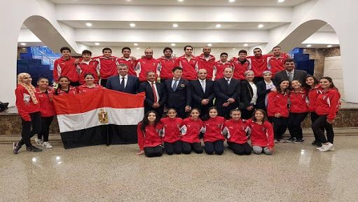 لاعبو ولاعبات مصر للجمباز الفني