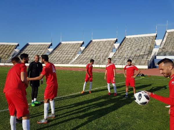 من معسكر منتخب تونس