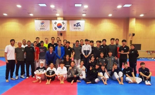 منتخب الأردن بعد انتهاء معسكر كوريا