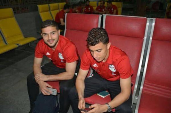 لاعبو منتخب مصر