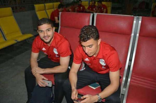 لاعبو منتخب مصر