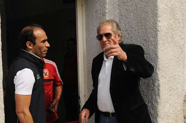 مانويل جوزيه مع سيد عبد الحفيظ (ارشيفية)