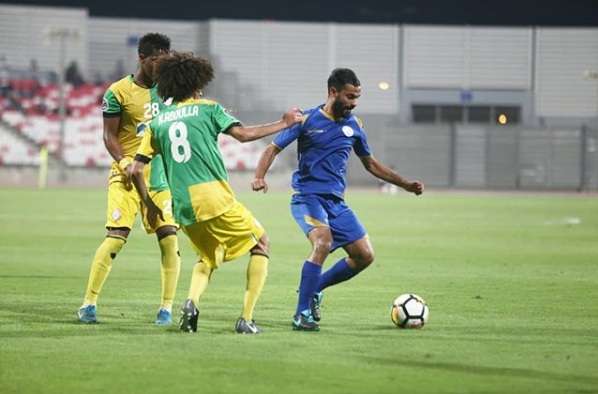 لقطة من المباراة