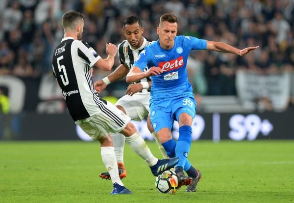 من لقاء سابق بين يوفنتوس ونابولي