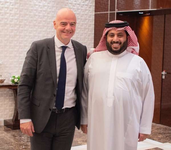 تركي آل الشيخ وإنفانتينو