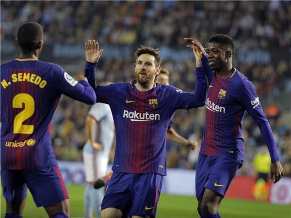 لاعبو برشلونة