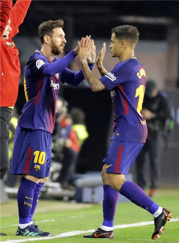 كوتينيو وميسي 