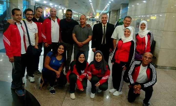 بعثة منتخب مصر للرماية 