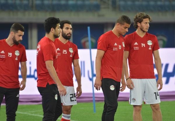 لاعبو منتخب مصر