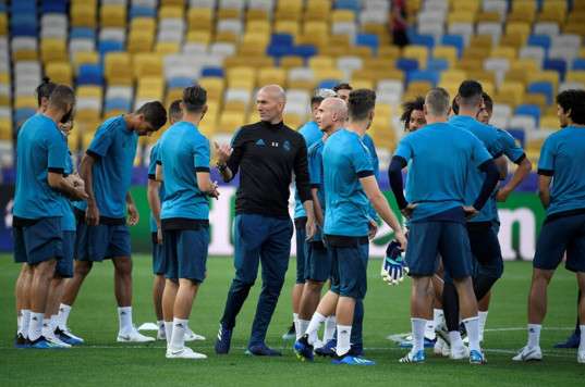 من مران ريال مدريد