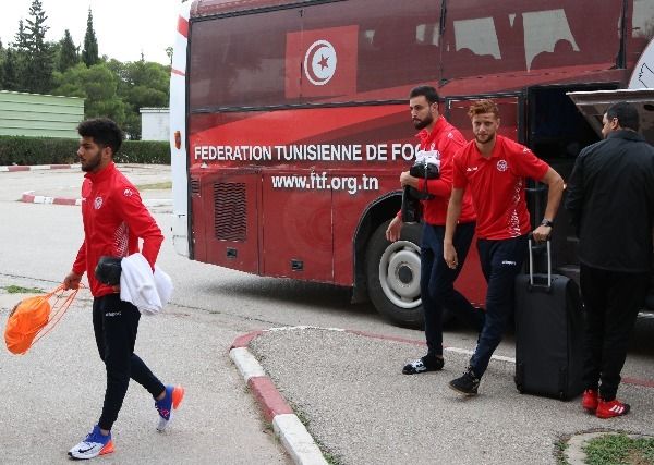 لاعبو منتخب تونس