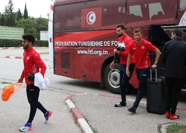 لاعبو منتخب تونس
