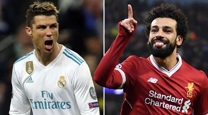 محمد صلاح وكريستيانو رونالدو