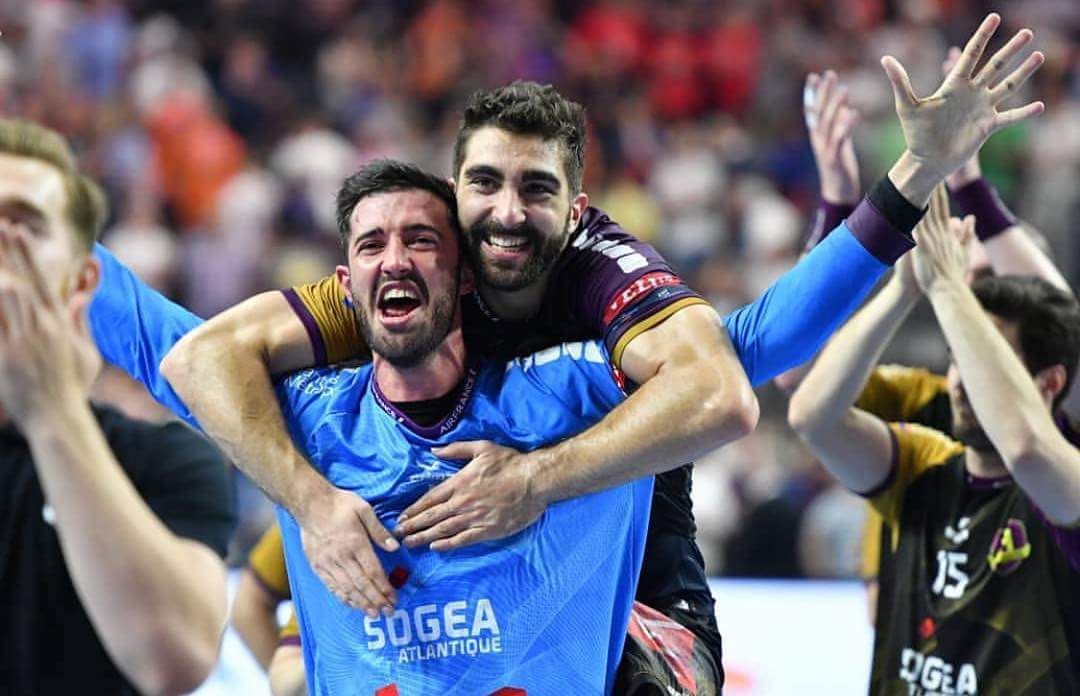 فرحة فريق نانت عقب التأهل للنهائي