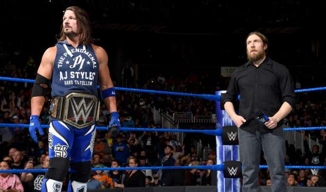 دانيال براين و إيه جيه ستايلز