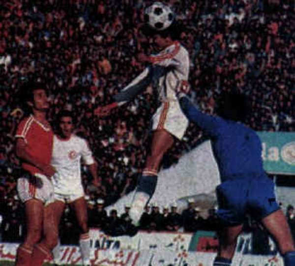 جانب من مباراة مصر وتونس