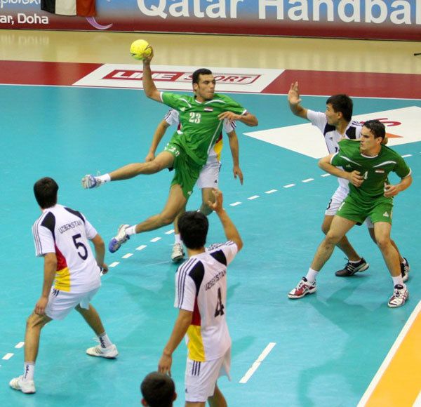 من إحدى مباريات شباب العراق