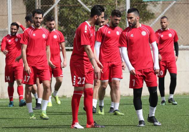 من مران المنتخب اللبناني