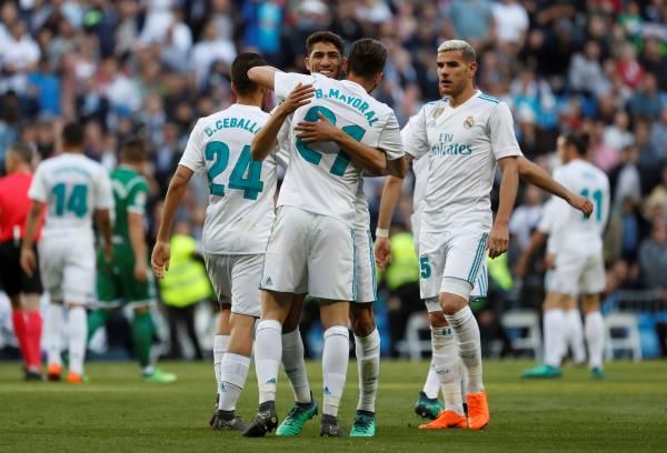 لاعبو ريال مدريد