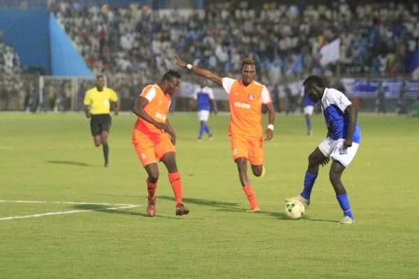 جانب من المباراة