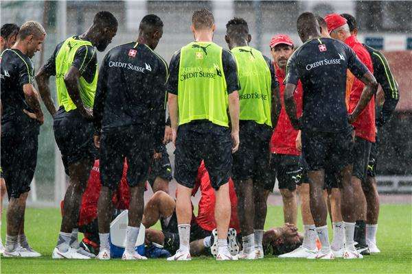 جانب من التدريبات