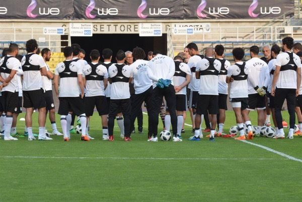 لاعبو منتخب مصر