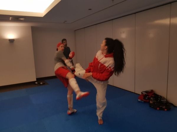 جانب من تدريبات منتخب الأردن