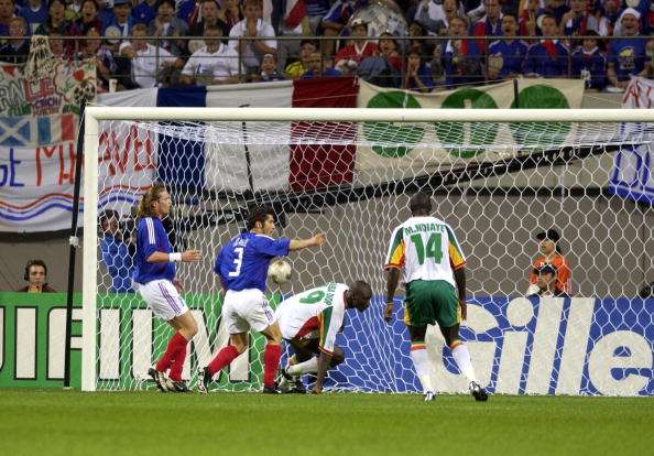 ديوب يسجل هدف السنغال