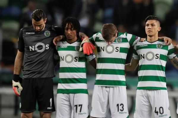 لاعبو سبورتينج لشبونة