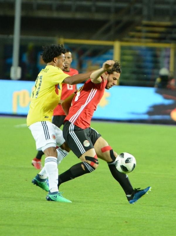 رمضان صبحي من لقاء كولومبيا