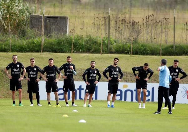 لاعبو المنتخب الأوروجوياني