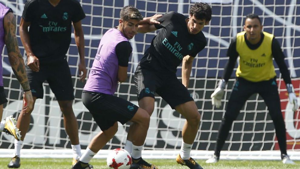 من تدريبات ريال مدريد - أرشيفية