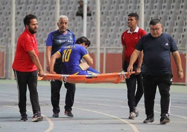 حمادي أحمد بعد الإصابة