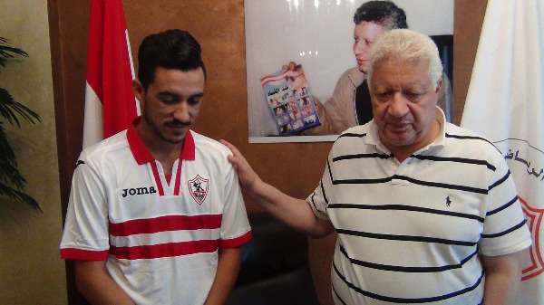 مرتضى منصور وإبراهيم حسن