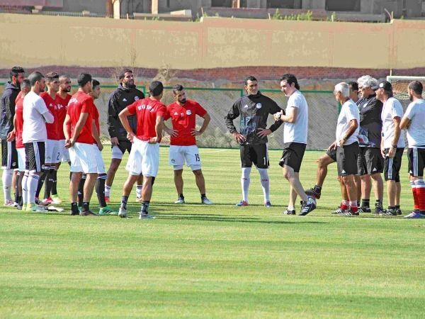 لاعبو منتخب مصر