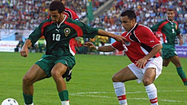 من لقاء مصر والمغرب