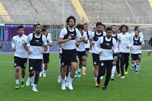 لاعبو منتخب مصر