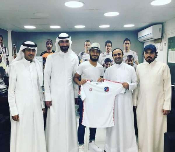 حمزة لحمر بعد التوقيع