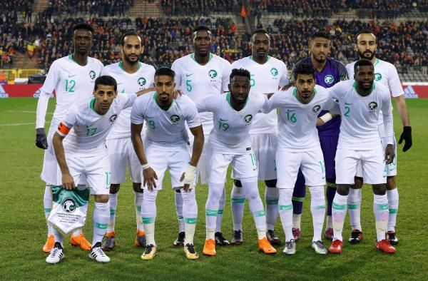 لاعبو المنتخب السعودي