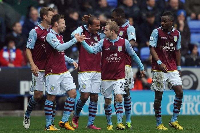 لاعبو أستون فيلا