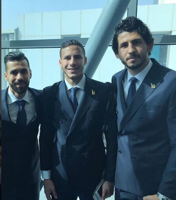 أحمد حجازي ورمضان صبحي وعبد الله السعيد