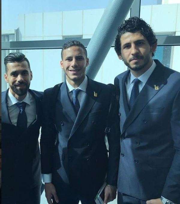 أحمد حجازي ورمضان صبحي وعبد الله السعيد