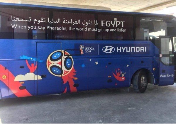 التصميم الجديد لحافلة الفريق