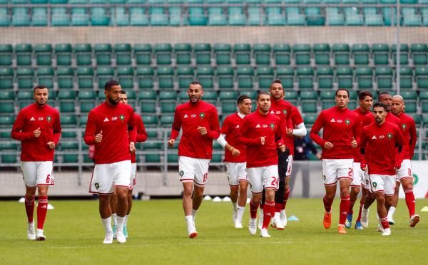 لاعبو منتخب المغرب