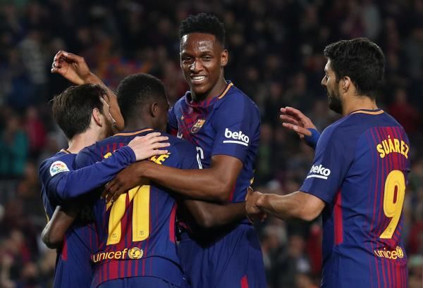 لاعبو برشلونة 