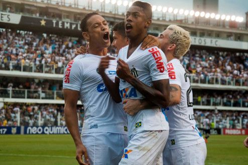 لاعبو سانتوس