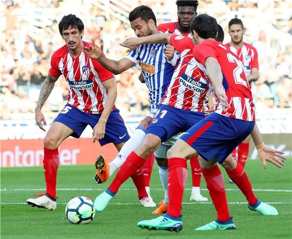 لاعبو أتلتيكو مدريد