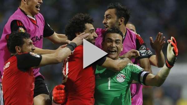 لاعبو منتخب مصر