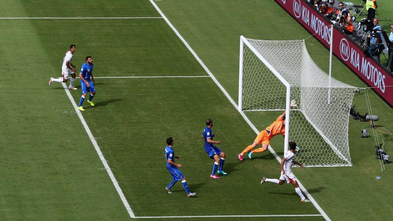 هدف كوستاريكا في مرمى إيطاليا